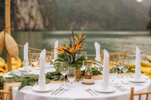 Floating Platform Dinner 