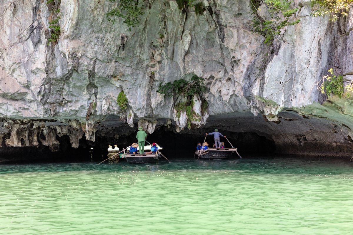 Dark and Bright cave